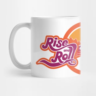 rise and roll van life Mug